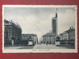 Cartolina - Torino - Piazza Castello - 1950 - Other & Unclassified