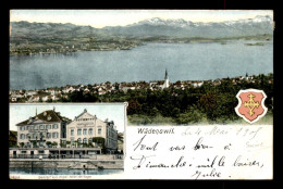 SUISSE - WADENSWIL - CARTE LITHOGRAPHIQUE  - Autres & Non Classés