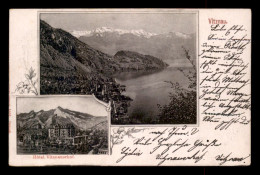 SUISSE - VITZNAU - VUE GENERALE - HOTEL VITANAUERHOF - Other & Unclassified