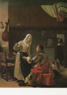 CPM - R - PEINTURE DE FRANS VAN MIERIS THE ELDER - INN SCENE - LA HAYE - ROYAL PICTURE GALLERY MAURITSHUIS - Paintings