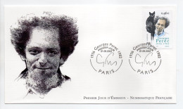 - FDC Écrivain GEORGES PEREC (1936-1982) - PARIS 21.9.2002 - - Scrittori