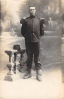 Carte Photo Militaire - Personnages