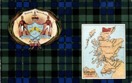 Blason CPA Schottland, Landkarte - Autres & Non Classés