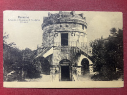 Cartolina - Ravenna - Rotonda O Mausoleo Di Teodorico - 1910 Ca. - Ravenna