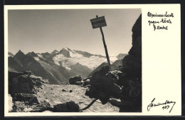 Foto-AK Hans Hruschka Nr. 937: Alpenvereinsweg Gegen Mösele Im Zillertal  - Autres & Non Classés