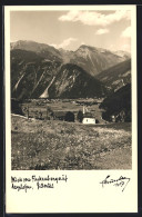 Foto-AK Hans Hruschka Nr. 1017: Blick Von Finkenberg Auf Mayrhofen, Zillertal  - Autres & Non Classés