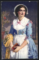 Cartolina Costume Brianzola, Frau In Italienischer Tracht  - Unclassified