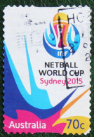 World Cup Netball Sydney 2015 Mi 4340 Yv 4179 Used Gebruikt Oblitere Australia Australien Australie - Oblitérés