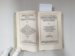 (Bd. I-X) Bibliothek Der Kirchenväter. Des Heiligen Kirchenvaters Aurelius Augustinus Ausgewählte Schriften - Andere & Zonder Classificatie