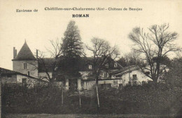 Environs De CHATILLON  Sur CHALARONNE  Chateau De Beaujeu - Châtillon-sur-Chalaronne