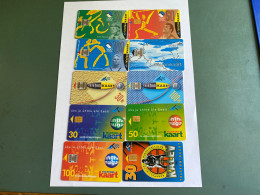 - 10 - Estonia Chip Nice Selection Of 10 Phonecards - Estonia