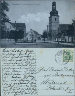 Ansichtskarte Roßleben Straßen - Kriegerdenkmal  U. Kirche 1913  - Autres & Non Classés