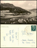 Königstein (Sächsische Schweiz) Panorama-Ansicht Blick  Lilienstei Elbe 1969 - Königstein (Sächs. Schw.)