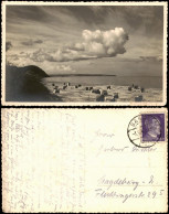 Ansichtskarte Baabe Strand - Wolken Stimmungsbild 1942 Privatfoto - Other & Unclassified