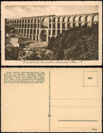 Mylau-Reichenbach (Vogtland) Göltzschtalbrücke, Dampflokomotive 1928 - Mylau