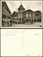 Ansichtskarte Berchtesgaden Hirschenhaus U. Alter Marktplatz 1932 - Berchtesgaden