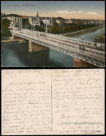 Ansichtskarte Saarbrücken Stadt U. Louisenbrücke 1918 - Saarbruecken