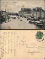 Ansichtskarte Düsseldorf Hauptbahnhof, Straße, Kutschen 1913 - Duesseldorf