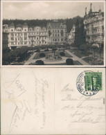 Ansichtskarte Marienbad Mariánské Lázně Partie Am Schillerplatz 1932  - Czech Republic