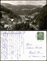 Ansichtskarte Triberg Im Schwarzwald Das Nußbachtal 1956 - Triberg