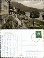 Ansichtskarte Waldeck (am Edersee) Strandbad Hotel - Frau Im Badeanzug 1961 - Waldeck