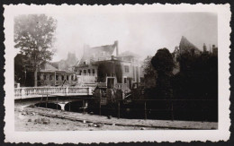 Photographie WW2 Seconde Guerre, DOUAI Pont Saint Vaast, Destruction, Gravats, NORD, Hauts De France, 11,6x7,2cm - War, Military