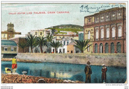 LAS  PALMAS:  CALLE  LEUTIM  -  PARA  AUSTRIA  -  FP - Gran Canaria