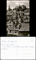 Ansichtskarte Marburg An Der Lahn Fachwerkhäuser, Burg 1958 - Marburg