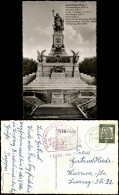 Ansichtskarte Rüdesheim (Rhein) National-Denkmal / Niederwalddenkmal 1962 - Ruedesheim A. Rh.