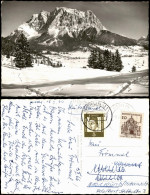 Ansichtskarte Ehrwald Stadt Im Winter 1966 - Autres & Non Classés