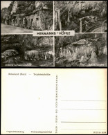 Rübeland DDR Mehrbildkarte Hermanns-Höhle Tropfsteinhöhle 1959 - Andere & Zonder Classificatie