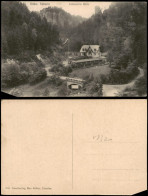 Ansichtskarte Polenz-Neustadt (Sachsen) Waltersdorfer Mühle 1913 - Neustadt
