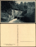 Klein Wöhlen B. Tetschen Malá Veleň (Decin) Verfallene Mühle Am Polzen 1928 - Tchéquie