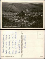 Ansichtskarte Schwarzburg Blick Auf Die Stadt 1957 - Autres & Non Classés