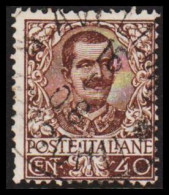 1901 - 1922. POSTE ITALIANE. 40 Cent. Viktor Emanuel III. (Michel 80) - JF546125 - Oblitérés