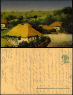 Postcard Polen Polska Polen / Polska Bauernhof 1914 - Pologne