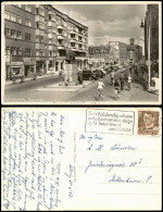 Postcard Aalborg Ålborg Straßenpartie Vesterbro 1963 - Dänemark