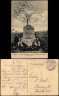 Ansichtskarte Westfront, Denkmal Beaulien 1915  Gel. Div. Feldpoststempel - Guerres - Autres