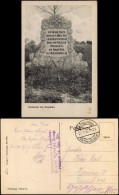 Ansichtskarte Westfront Beaulien Denkmal 1916  Gel. Feldpoststempel - Guerres - Autres