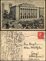 Postcard Stockholm Konserthuse, Markttreiben 1936 - Zweden