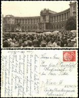 Ansichtskarte Wien Hofburg, Staatsbesuch Kundgebung 1959 - Andere & Zonder Classificatie