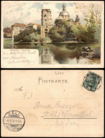 Ansichtskarte Mannheim Künstlerkarte Stadtpark 1902 - Mannheim