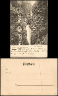 Ansichtskarte Gerstruben-Oberstdorf (Allgäu) Der Hölltobel, Wasserfall 1911 - Oberstdorf