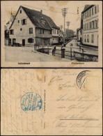 CPA Schlettstadt Sélestat Fischerbach, Straßenpartie 1916 - Selestat