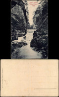 Postcard Herrnskretschen Hřensko Wilde Klamm. Böhm. Schweiz 1911 - Tchéquie