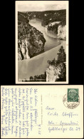 Ansichtskarte Weltenburg-Kelheim Donaudurchbruch 1957 Gel. Landpoststempel - Kelheim