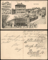 Ansichtskarte Münsingen (Württemberg) Truppenübungsplatz MB  1917   Feldpost - Münsingen