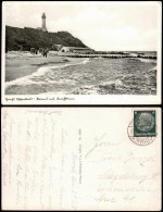 Horst-Seebad Niechorze Strand - Blick Zum Leuchtturm, Pommern Pomorskie 1937 - Pommern