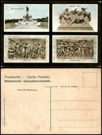 Mehrbildkarte Mit Denkmälern U. Reliefs An Mosel Und Rhein 1910 - Non Classés