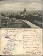Regensburg Winzererhöhen 1917   Im 1. Weltkrieg Als Feldpost (nach Strassburg) - Regensburg